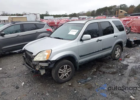 2004 Honda Cr-V Ex from USA, damaged, VIN SHSRD78894U224138